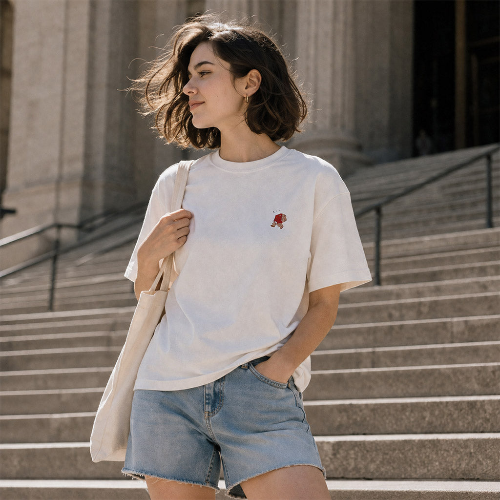 The Shift to Textured Graphic Tees: Why Premium Heavy Embroidery Wins