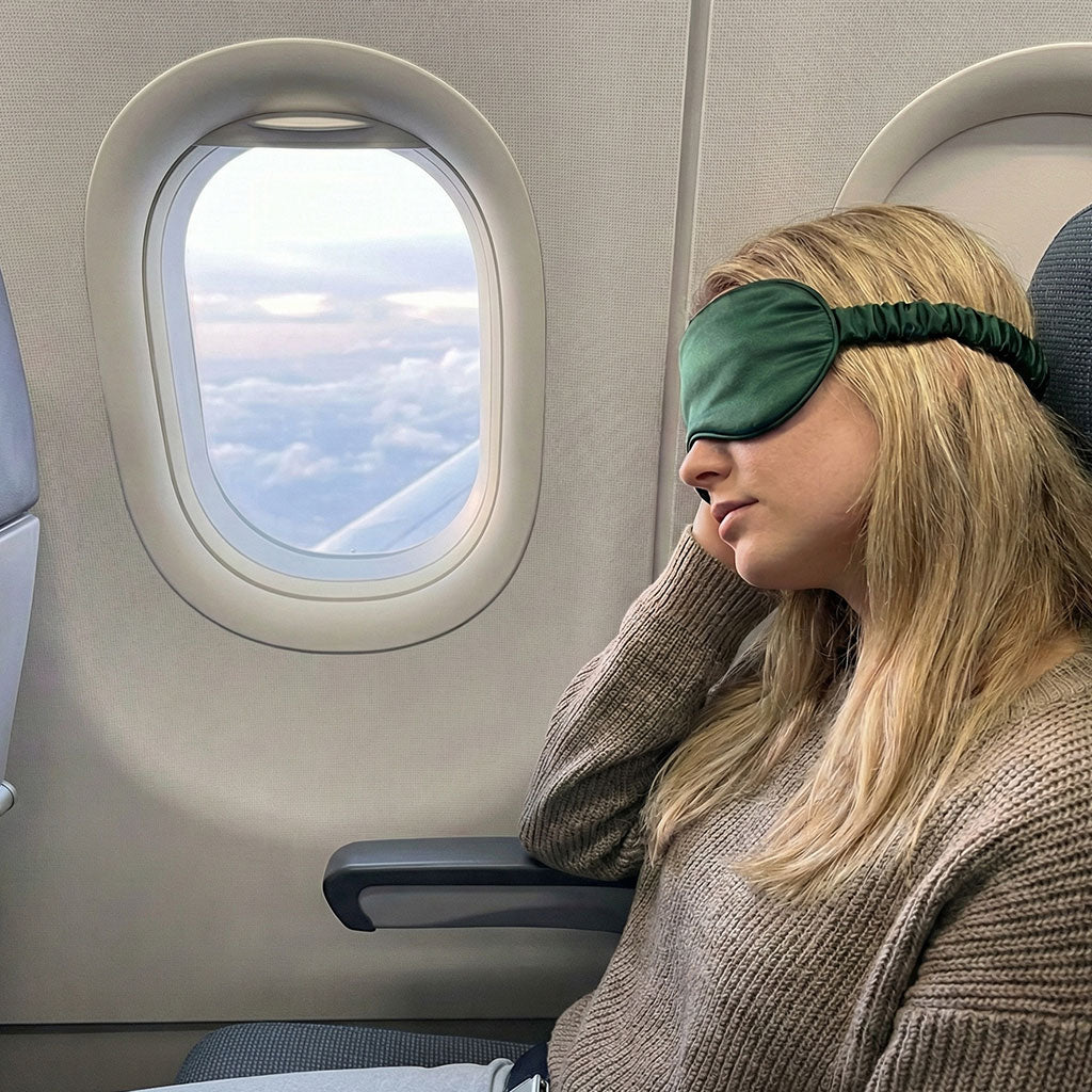 Travel with Your Silk Sleep Mask