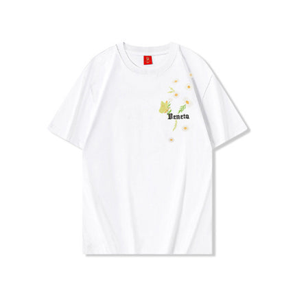 Blossoming Love — Su-Embroidered UV-Reactive T-Shirt - SunnySass