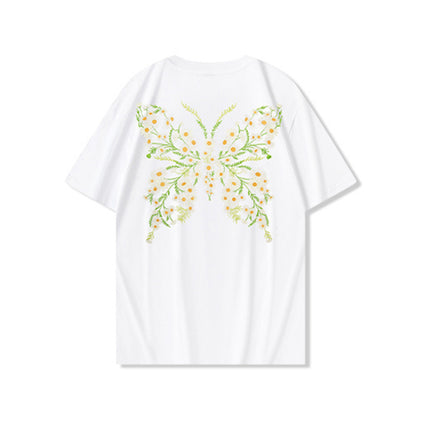 Blossoming Love — Su-Embroidered UV-Reactive T-Shirt - SunnySass