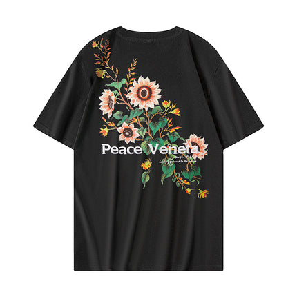 Sunward Growth — Su-Embroidered UV-Reactive T-Shirt - SunnySass